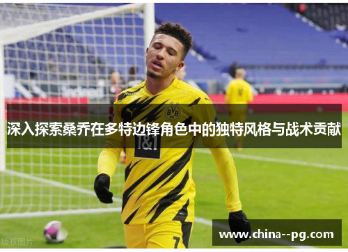 深入探索桑乔在多特边锋角色中的独特风格与战术贡献